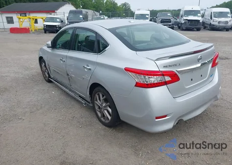 2013 Nissan Sentra S/Sv/Sr/Sl z USA, uszkodzony, nr VIN 3N1AB7AP3DL778940